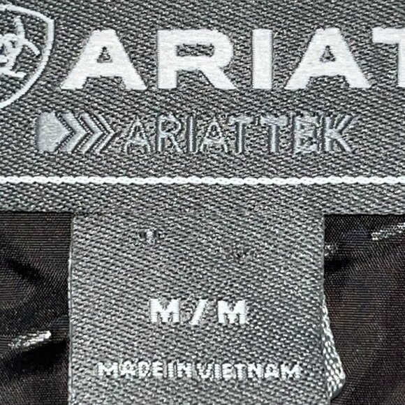 ARIAT Quilted Equestrian Western Insulated  Stable Jacket Technology Equipped -M - Picture 11 of 16